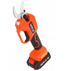 SEKATOR DO GAŁĘZI 18V, 30 MM, 60 CIĘĆ/MIN YATO – YT-828377 (AKUMULATOR 2 AH)